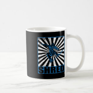 Caneca De Café Shred - Snowboard Snowboard
