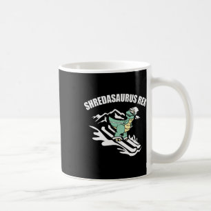 Caneca De Café Shredasaurus Rex Esqui Dinossauro Crianças Piada P
