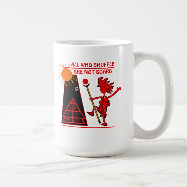 Caneca De Café Shuffleboard (Direita)