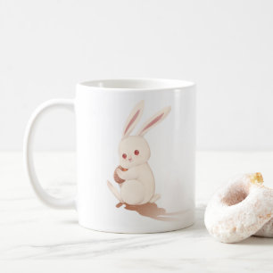 Caneca De Café Shy Bunny Classic Mug