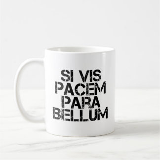 Caneca De Café Si Vis Pacem Para Bellum