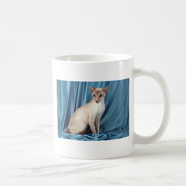 Caneca De Café Siamese, ponto do lilac (Direita)