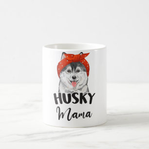 Caneca De Café Siberian Husky Dog Breed Mãe Gift