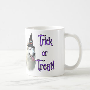 Caneca De Café Siberian Husky Trick Mug