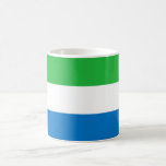 Caneca De Café Sierra Leone Flag<br><div class="desc">Patriotic flag of Sierra Leone.</div>