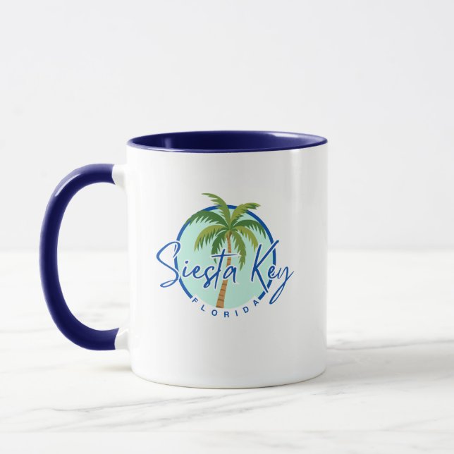 Caneca de Café Siesta Key Flórida (Esquerda)