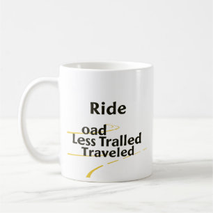Caneca De Café Siga a Estrada Menos Percorrida
