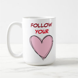 CANECA DE CAFÉ SIGA SEU CORAÇÃO