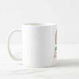 Caneca De Café Siga seu Retrorno Arco-Íris Inspiracional Desi