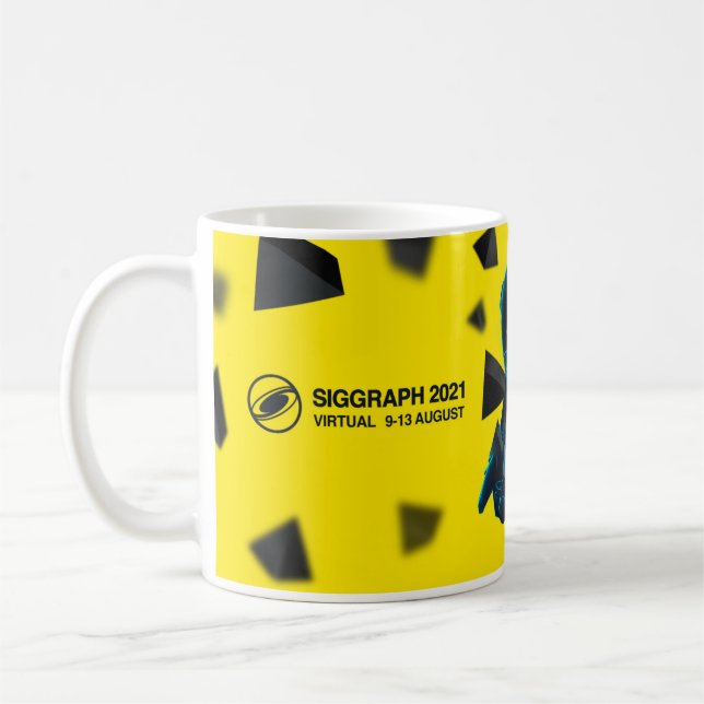 Caneca De Café SIGGRAPH 2021 - Coffee Mug (Esquerda)