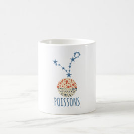 Caneca De Café signe astrologique Poissons
