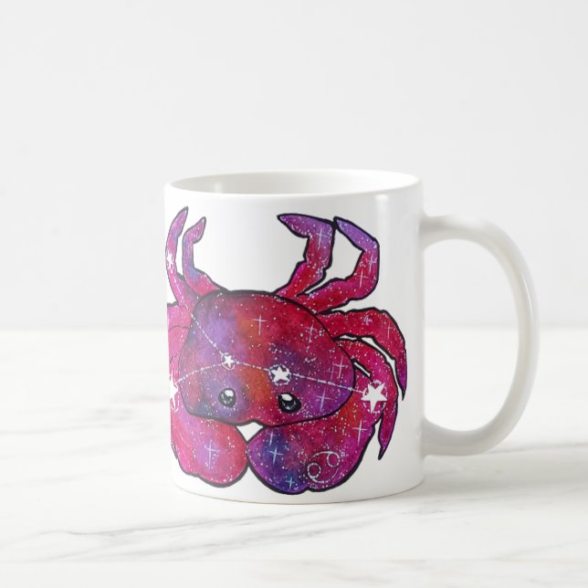 Caneca De Café Signo Zodíaco Câncer (Direita)
