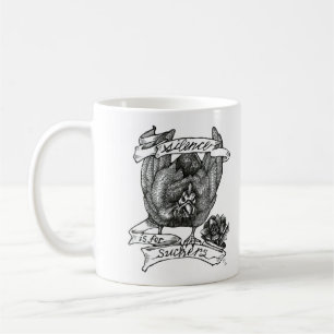 Caneca De Café SILÊNCIO É PARA OS SUCKERS: Tatuagem em Guiné