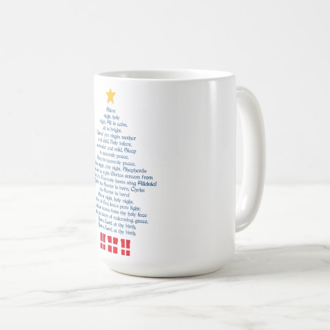 Caneca De Café Silent Night (Frente Esquerda)