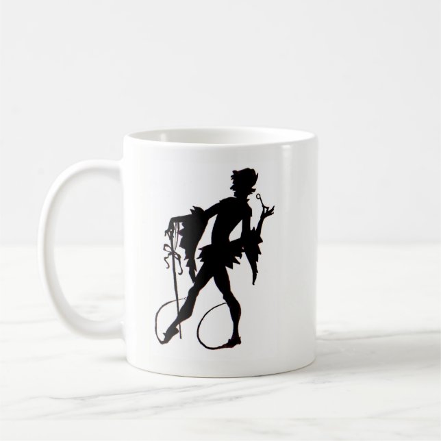 Caneca De Café Silhouette mágico 1920 (Esquerda)
