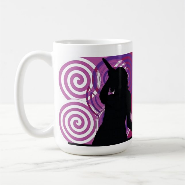 Caneca De Café Silhouette Singer Mug (Esquerda)