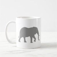 Silhouettes de Elefante Africano | Animais Selvage