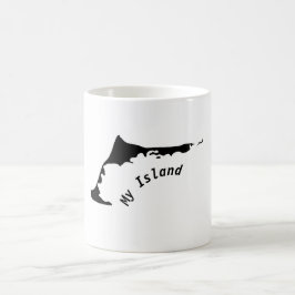Caneca De Café Silhueta of Zingst the, Darß peninsula and peixe