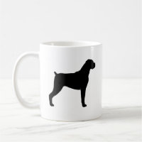 Silhuetas de Cachorro-Boxer