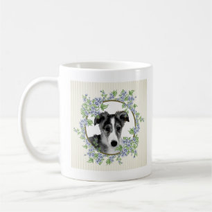 Caneca De Café Silken Windhound Puppy Mug