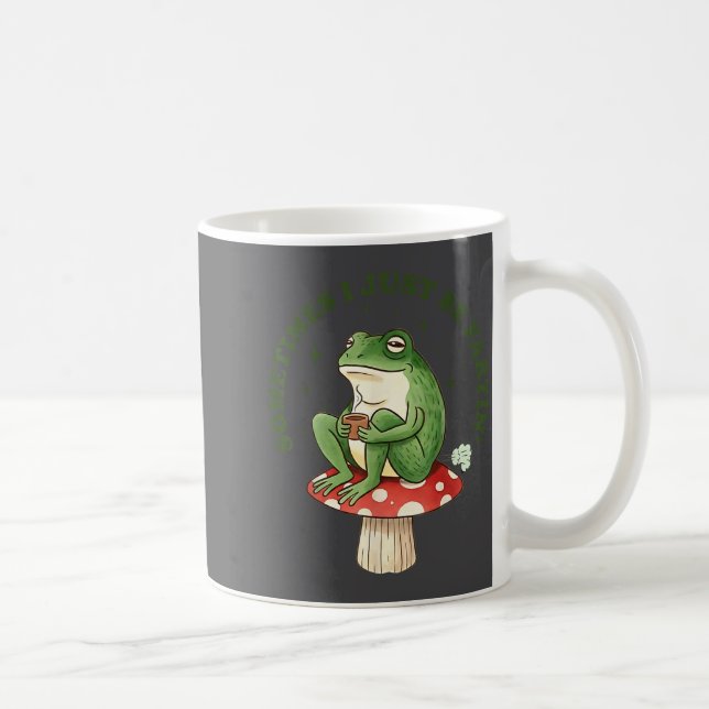 Caneca De Café Silly I Frog Fartin Sometimes Just (Direita)