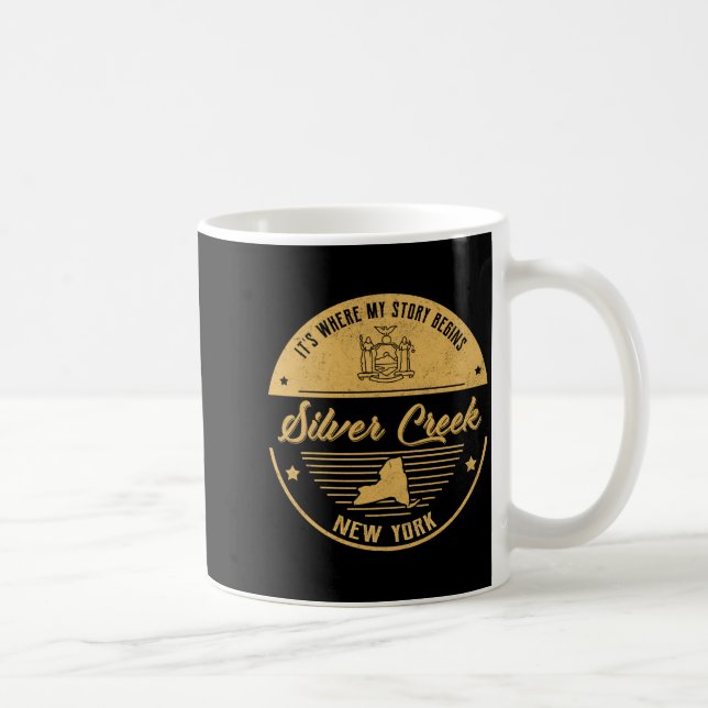 Caneca De Café Silver Creek New York Its Where My Story Begins  (Direita)
