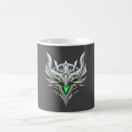 Caneca De Café Silver Dragon Emblem