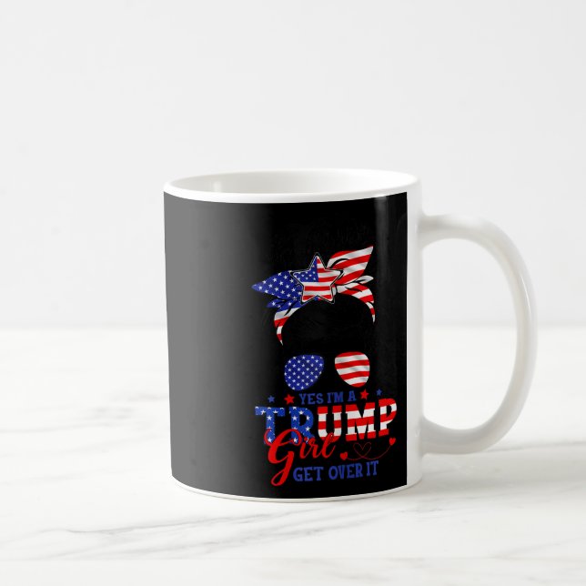 Caneca De Café Sim, Eu Sou Trump Rapariga... (Direita)