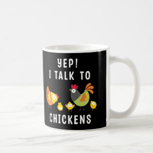 Caneca De Café Sim, Falo Com Galinhas