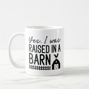 Caneca De Café Sim, Fui Criado Em Um Celeiro