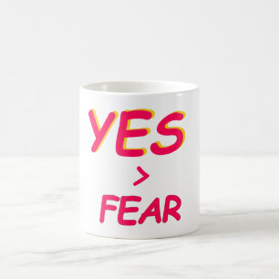 Caneca De Café Sim > Medo de café