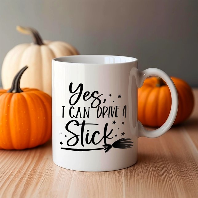 Caneca De Café Sim, posso dirigir um pau (Criador carregado)