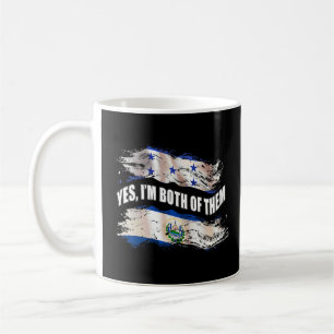 Caneca De Café Sim, sou ambos Catracho e Salvadorenho