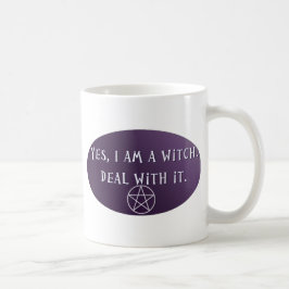 Caneca De Café Sim, sou uma Bruxa, trata disso!