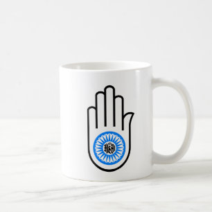 Caneca De Café Símbolo Ahimsa Hinduísta Budista Jainista Jainismo