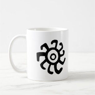 Caneca De Café símbolo antigo do idol geoglifo símbolo petroglicp