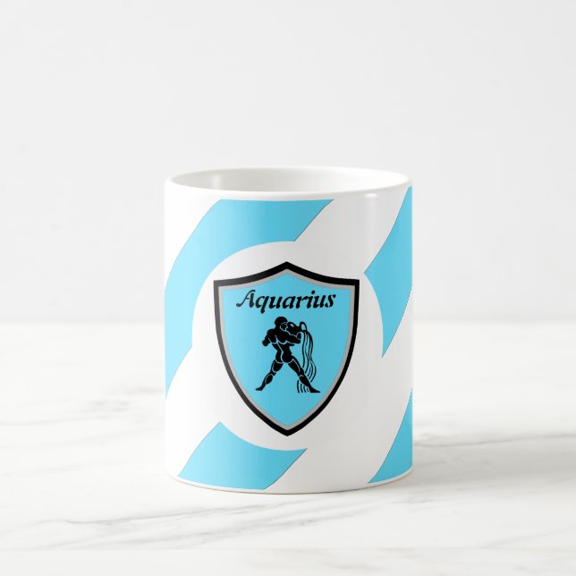 Caneca De Café Símbolo aquário (Centro)