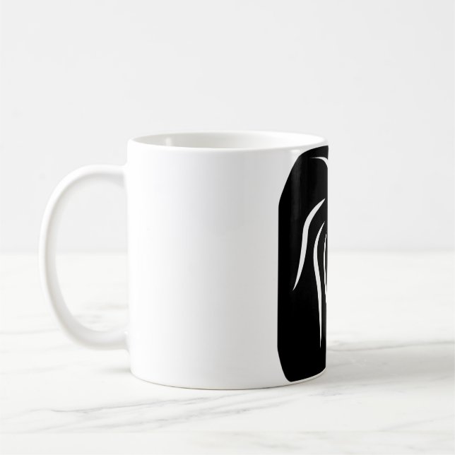 Caneca De Café Símbolo Astrológico Leo - Sinal 8 (Esquerda)
