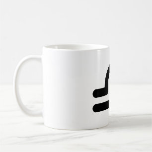 Caneca De Café Símbolo Astrológico Libra - Símbolo 5
