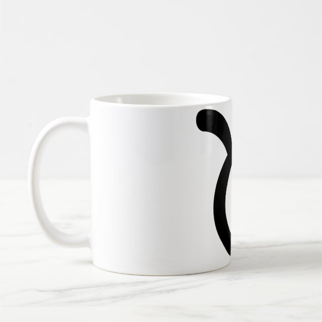 Caneca De Café Símbolo Astrológico Taurus Sinal 2 (Esquerda)