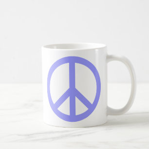 Caneca De Café Símbolo Azul da Paz