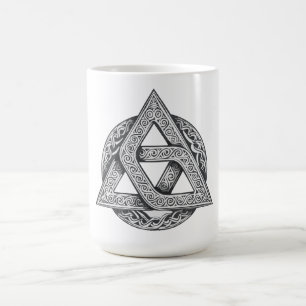 Caneca De Café símbolo celta, nó da trindade