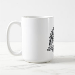 Caneca De Café símbolo celta, nó da trindade