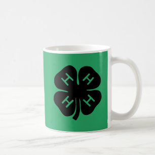Caneca De Café Símbolo: clube 4-H
