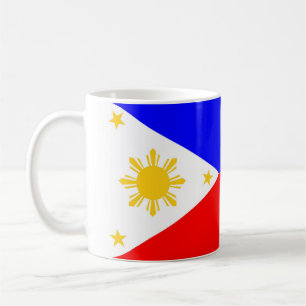 Caneca De Café Símbolo da nação da bandeira de país de Filipi