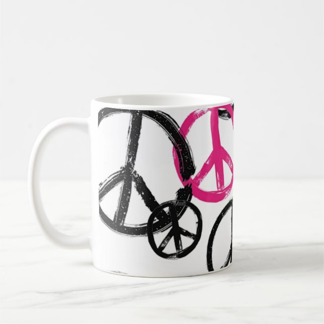 Caneca De Café Símbolo da paz (Esquerda)