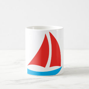 Caneca De Café Símbolo de barco Mug de café