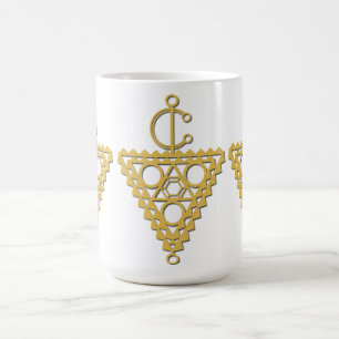 Caneca De Café Símbolo de joias de ouro Amazigh