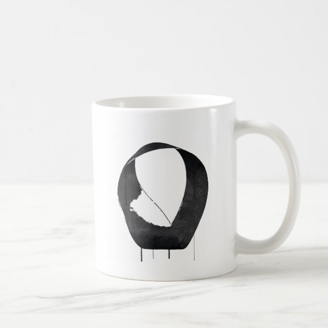 Caneca De Café Símbolo de Mobius Enso (Direita)