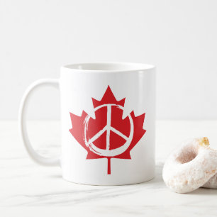 Caneca De Café Símbolo de Paz Canadá Não está à Venda para os EUA